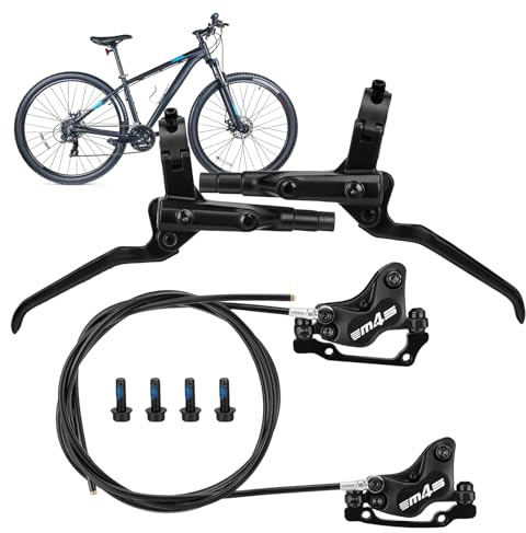 Baoqifong Mountainbike Hydraulische, hydraulische Fahrradbremsen - Hochleistungs -Aluminiumlegierungsbremsen für Fahrrad - Wear-resistente Ersatzteile für Erwachsene
