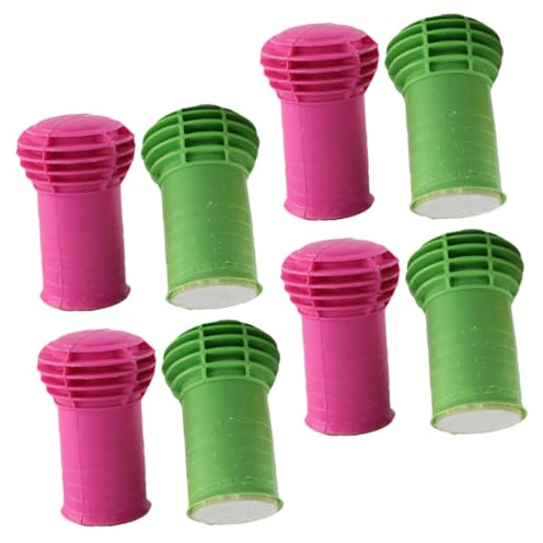 PACKOVE 8pcs Small Wok Cleaners Rust Removers Kitchen Scrubbers Multi-use Household Cleaning Tools for Pots Kettles Bicycles Knives and Scissors Safe Non-damaging Design Random Color