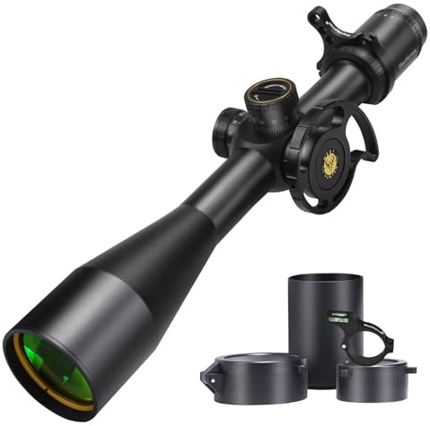Mira Telescópica WestHunter Optics Serie HD-N FFP, Tubo de 30 mm, Primer Plano Focal, Retícula de Vidrio Grabado - Indicada Únicamente para Actividades Deportivas