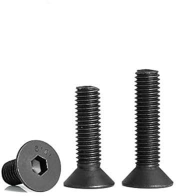 Lot de 20 vis à tête fraisée pour machine - M6 x 20 mm