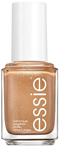 essie Nagellack mit schimmerndem Finish für farbintensive Fingernägel,Nr. 818 glee-for-all, Gold, 1 x 13,5 ml