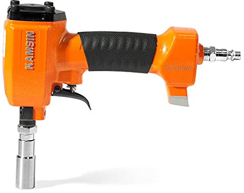 Kamsin 1620 Pneumatic Decorative Nailer 16.2mm Diameter Deco Nailer Air Power Finish Nailer Deco Tack Nailer for Furniture, Sofa Leather, Upholstering