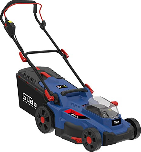 Recortadora de césped con batería RM 36-0.37 6 ajustes de altura regulable para cortar el césped recogiendo mulching sin batería ni cargador