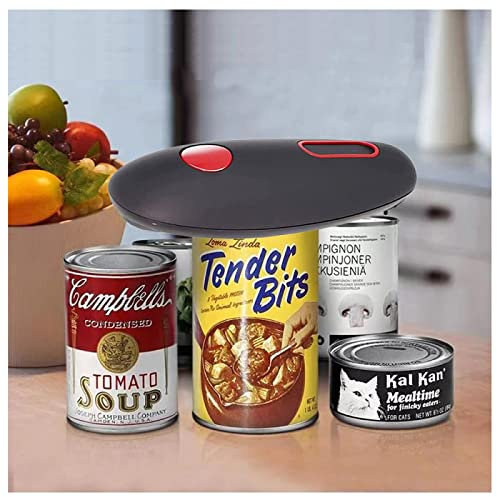 Weysat Abrelatas Lateral, Seguro Y Suave Abrelatas para Latas Grandes, Los Mejores Utensilios De Cocina para Chefs，Artritis Y Personas Mayores