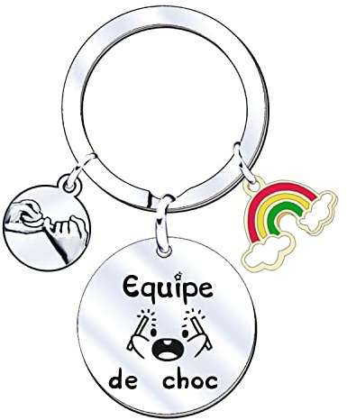 JRZDFXS Porte Clef Personnalisé - Cadeau Départ Collègue de Travail Femme - Idée Cadeau Meilleur Amie, Anniversaire Femme Homme