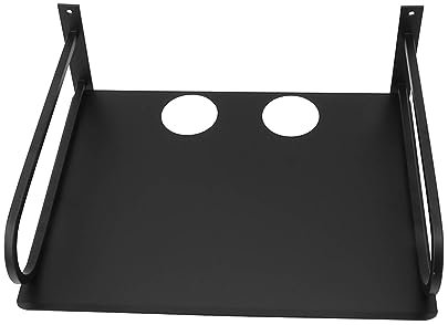 Wall Mounted Projector Shelf,Aluminum Floating Projector Shelves,Floating Entertainment Center Bracke Under TV, Easy To Dissipate Heat for AV Device Projector Cable Boxes WiFi Router DVD Player