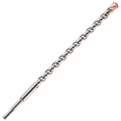 Rennie Tool 18mm x 350mm Long SDS High Performance Hammer Drill Bit | Cross Tipped Masonry Drill Bit For Brick, Concrete, Stone, Granite. Professional Tungsten Carbide Tipped 18mm SDS Drill Bit