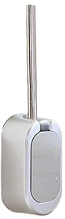 Gerrit Escobilla para Inodoro de baño Escobillas y Soportes para Inodoro montados en la Pared Juego de escobilla para Inodoro con Mango Largo para baño Juego de escobilla para Inodoro con revestim