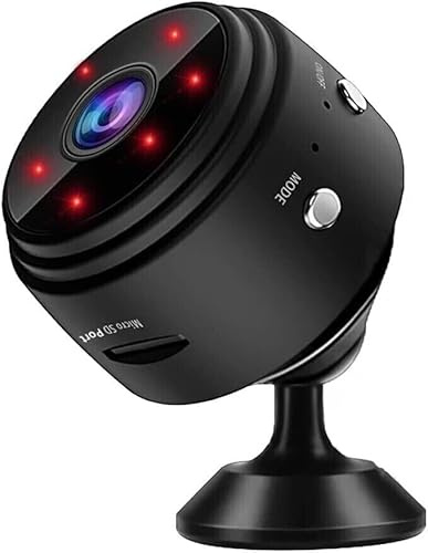 DISCORAMA® - MINI TELECAMERA A9 IP HD 1080P WIRELESS, MICROCAMERA SPIA WIFI 1080P, CAMERA TELECAMERA DI SORVEGLIANZA BABY MONITOR