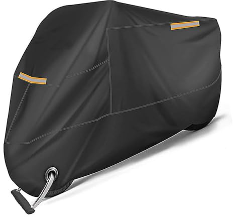 PUBIBD Housse Moto pour Aprilia SXR 125 Scooter 2024, Garage Moto Anti-Poussière/Pluie/Vent/UV Bâche Protection Moto, Respirant Durable Oxford Tissu Moto Couverture