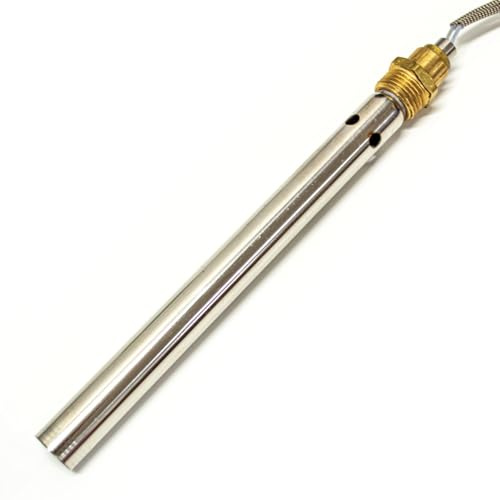 Jpshop Zündkerze für Pelletofen, 350 W, Länge 175 mm, 9,9 mm, Außenrohr 190 mm x 18 mm, Anschluss 1/2 Zoll für Ferroliöfen