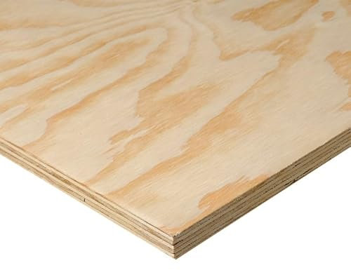 Pannello Multistrato marino fenolico in legno di pino - spessore 18 mm - Compensato in varie misure (non verniciato, cm. 60 x 80)