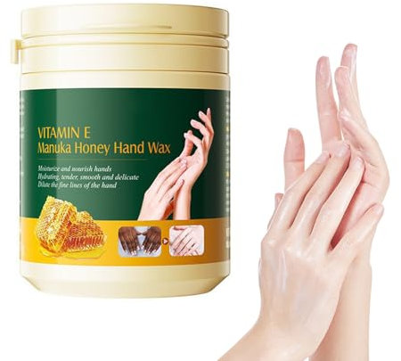 Cera Per Le Mani, Maschera Idratante Peel-Off, Maschera Per Le Mani Nutriente Pelle Sbiancante, Cura Delle, 170 G Honey Hand Wax