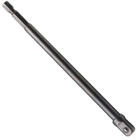 Hex Shank Drill Socket Adapter Kit For Impact Drill Extension Bar Bit Socket 1/4'' 3/8'' 1/2'' Square Head Drill Tools(3-8 Inch)