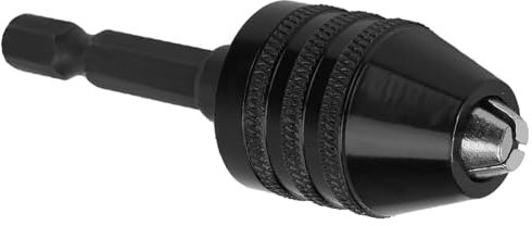 TICFOX Mandrino a Chiusura Rapida Autoserrante, Mandrino portapunte senza chiave da 0,3-6,5 mm Adattatore convertitore a cambio rapido con attacco esagonale da 1/4 per Cacciavite