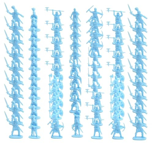 Spielzeug Soldaten Männer 100x Antike Modellstatuen für Rollenspiele und