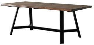 Moderner Küchentisch Esstisch for Zuhause, Küche, Holz, Wohnzimmer, großer Tisch, Teetisch, Moderne Werkbank(160x80x75cm)