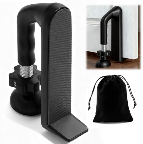 CEWROM Tragbare Türverriegelung, Türblocker Einbruchschutz, Türsicherung Innen, Portable Door Lock, Einstellbares Türstopper Sicherheitsgerät für Persönlichen Schutz von Heimhotels und Reisen