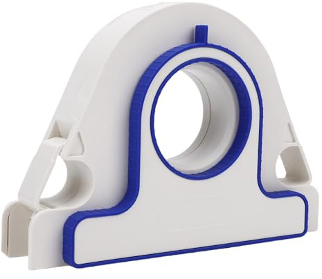 Fockety Applicateur de ruban de masquage, distributeur portable de ruban de masquage avec 5 rouleaux de rubans de 25 mm, application rapide, pour moulures, portes, armoires