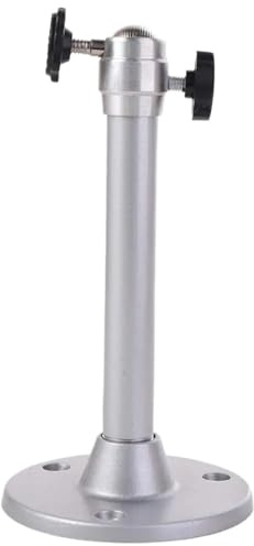360° Rotatable Projector Ceiling Stand, Metal Adjustable Mount with M4/M6 Screws for DV Camera