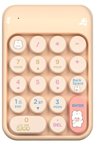 Pavé Numérique Sans Fil Bloc Externe Portable 18 Touches | Pavé Numérique 2.4G Pour Comptabilité Financière Travail De Bureau Études Et Jeux Sur Ordinateur Portable Et