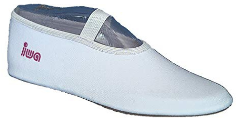 IWA 250 studsmatta skor gymnastikskor sneakers vit: Storlek: 34 | Färg: vit