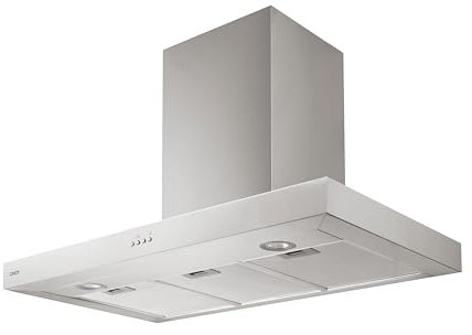 Candy CMB955X Dunstabzugshaube/Wandhaube/T-Form/Breite 90cm / Drucktasten Bedienung/Edelstahl