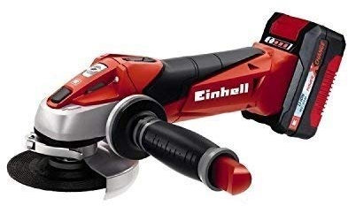 Einhel Smerigliatrice Angolare 115mm a Batteria 18V Lion 3,0 Ah - TE-AG 18 Li Kit con Batteria 18V Lion 3,0 Ah Inclusa