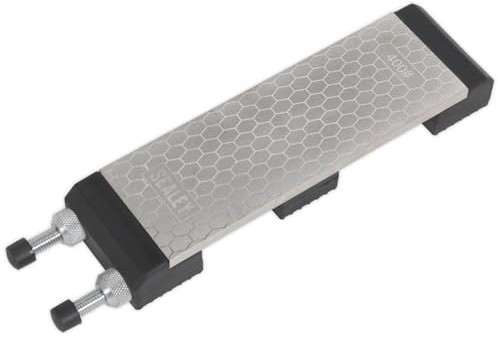Sealey SCSS1 Combination Diamond Sharpening Whetstone with Adjustable Stone Holder