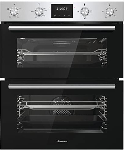 Hisense BID79222CXUK Built Under Electric Double Oven - Stainless Steel - A/A Rated, Extra Large