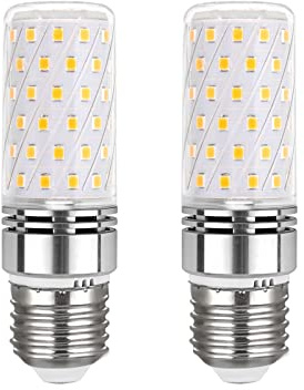 Akynite Ampoule Mais LED E27 12W Blanc Froid 6000K, 1450 Lumen, Équivalent Halogène E27 100W, Lumiere 360°, AC 230V, Ampoule LED E27 Mais pour Éclairage Cuisine Maison, non-dimmable, 2pcs