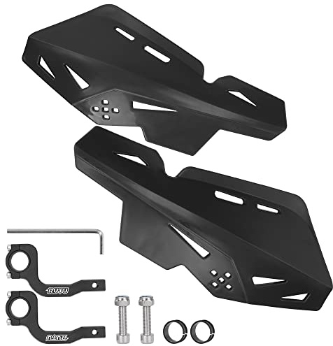 ATV-Handschützer, Dirt Bike Handschützer für Sur Ron ATV Pit Bike | Fit Off Road Motocross Enduro MX Motorrad Elektrofahrrad Quad CR CRF YZF KXF RMZ BSE Racing KAYO – Schwarz
