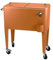Kailua Cooler - Nevera Americana, Carro refrigerador, Enfriador de Bebidas (Naranja)