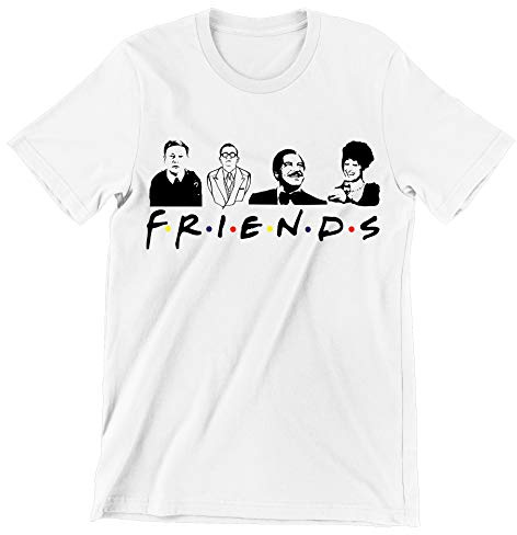 Incidiamo T-Shirt Uomo Film Cult Ugo Friends - calboni - filini - silvani - Film Cult Italiani - Maglietta Manica Corta Bianca Taglia L