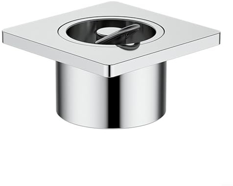 Ablaufstopfen, Bodenablauf, tauchfähiger Pool-Stopfen, Premium-Vollkupfer, tauchfähiger Poolstopfen mit langlebigem Anti-Gas für Tauchbecken (50 mm)