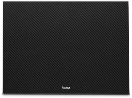 Hama Laptop-Stand Carbon, bis 47 cm (18,4), Carbonoptik, Schwarz