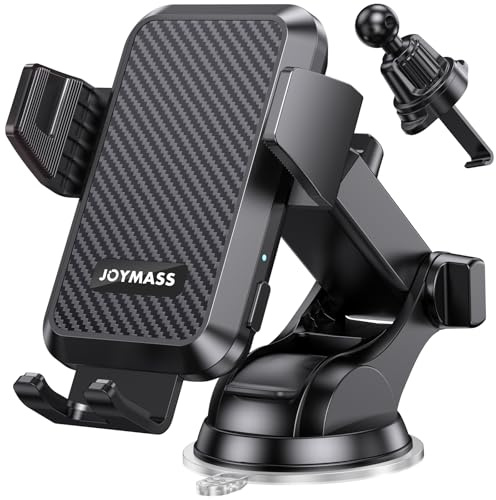 JOYMASS Wireless Car Charger, Phone Holders for Your Car, 15W Auto Clamping Phone Mount Car Accessories for iPhone 16 15 14 13 12 Mini Pro Max 11 XR XS, Samsung Galaxy S24 Ultra S23 S22+ Note 20, etc