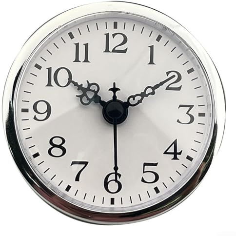 Reloj redondo decorativo con foto incrustada, perfecto para añadir encanto y funcionalidad a tu hogar (B)