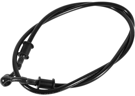 KooingTech 1200mm Motorrad Bremsschlauch, Bremskupplung Ölschlauch, Stahlflex Bremsleitung Bremsölschlauch für Motorrad Fahrrad Enduros Motocross