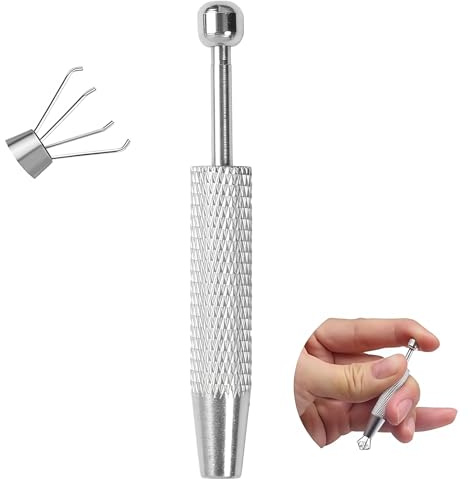 AstraGlam Piercing Zange Set 12G 14G 16G 18G 20G, Piercing Kugel Aufdreher zange Für Kugeln, Werkzeug Zum Öffnen Und Wechseln, Zubehör Für Ohr Und Nase