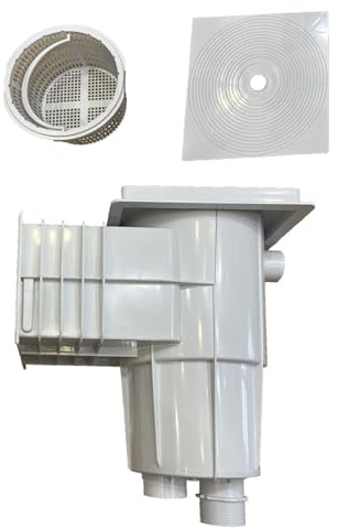 AMSLSIU Attrezzatura Efficace per la Pulizia della Piscina, Accessori per filtri per Piscine interrate progettati con Elevate Prestazioni di Tenuta per Un Kit Skimmer Passante a, Stile A
