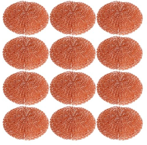 SHINEOFI Pulitore per Punte di Saldatore in Ottone Dorato, 12 Pezzi, Rimuove Ossidi e Stagno, Strumento Professionale la Pulizia delle Punte di Saldatura