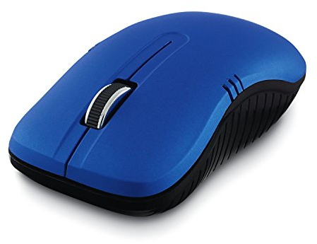 Verbatim Commuter Wireless Optical Mouse, 2.4 GHz, 1200 DPI, Matte Blue