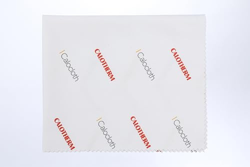 Calotherm Calocloth Pro Microfibre Lens Cleaning Cloth – Large 19 x 14 Optical Microfiber Cloth for Glasses, Camera Lenses, Binoculars & Screens – Streak-Free, Reusable & Washable
