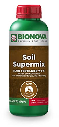 Fertilizante/Abono para el cultivo Bio Nova Soil SuperMix (1L)