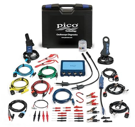 Pico Technology PicoScope 4425A Kfz Diagnose Oszilloskop Automobil 4 Kanäle USB PC Handheld Oscilloscope 4 Kanal Standard Kit PQ279 Set im Koffer
