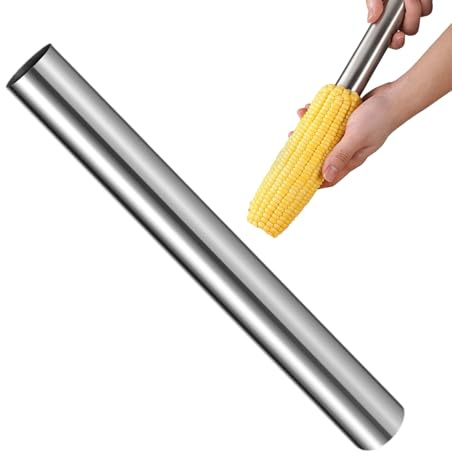 Corn Cob Peeler – Stainless Steel Tool | Stainless Steel Corn Cob Peeler And Thresher, Easy-to-use Kitchen Gadget For Home, Camping, BBQ, Backyard, And Professional Chefs