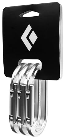 Black Diamond OVAL Keylock 3 Pack Polished