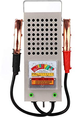 kuuleyn Autobatterietester, 12V Aluminiumlegierung Autobatterietester Kfz-Lastanalysator 200AH Ladesystem Testwerkzeug Passend für PKW LKW ATV SUV Bootsjacht