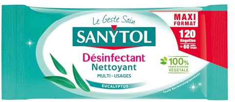 Sanytol Disinfettanti Multiuso Eucalipto Maxi Salvietta